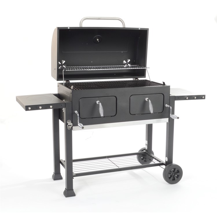 Refurbished Landmann Broiler XXL - Charcoal Grill BBQ - Black