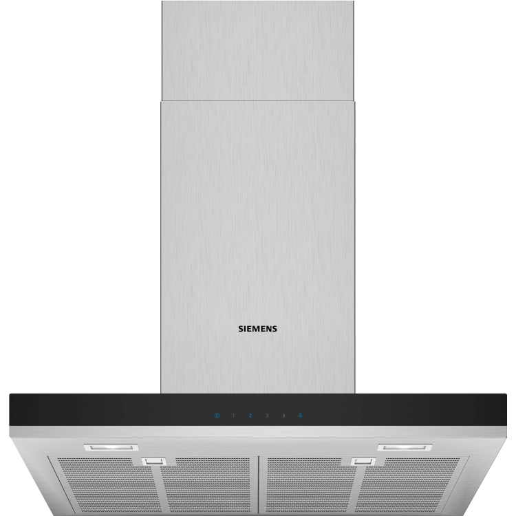 Refurbished Siemens iQ300 LC67BHM50B 60cm Slimline Cooker Hood with Touch Controls Stainless Steel