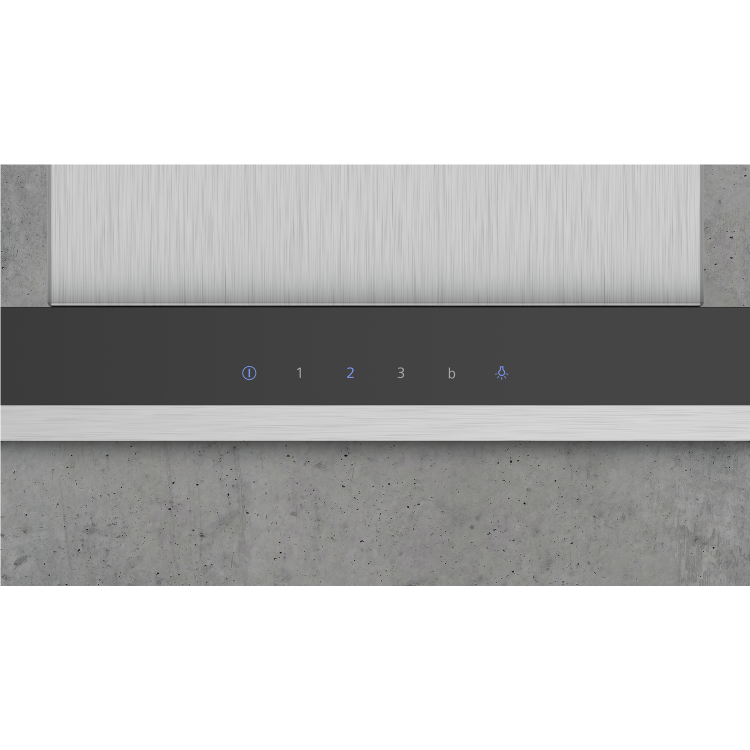 Refurbished Siemens iQ300 LC67BHM50B 60cm Slimline Cooker Hood with Touch Controls Stainless Steel