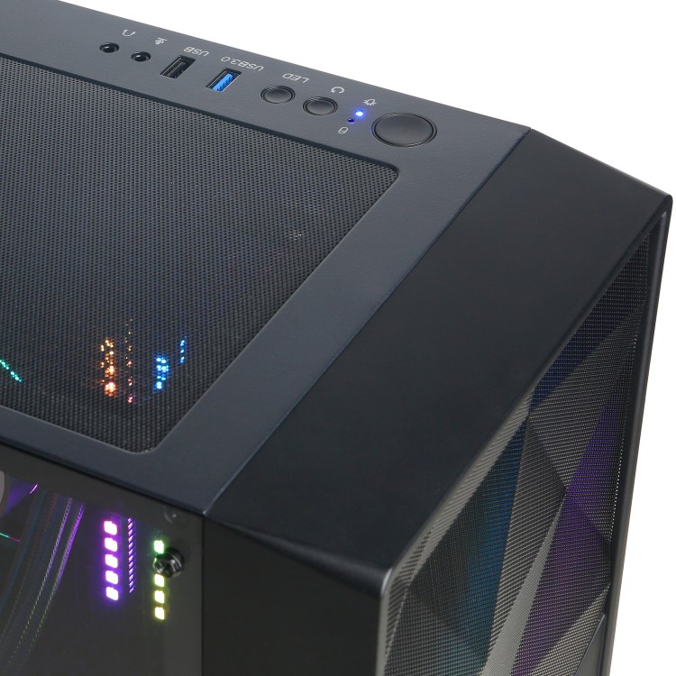 CyberPowerPC Eurus Intel Core i5-12400F RTX 3060 16GB RAM 1TB SSD Windows 11 Home Gaming PC