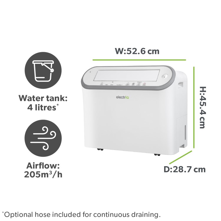 electriQ 25L Smart Premium Low-Energy Laundry Dehumidifier