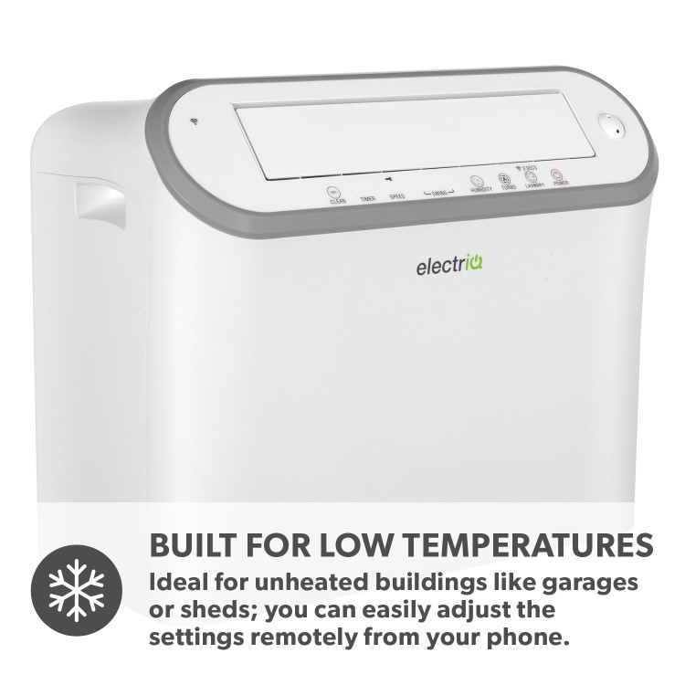 electriQ 25L Smart Premium Low-Energy Laundry Dehumidifier