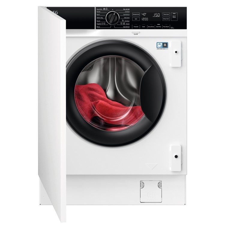 AEG 7000 Series ProSteam&reg; 8KG 1600rpm Integrated Washing Machine - White