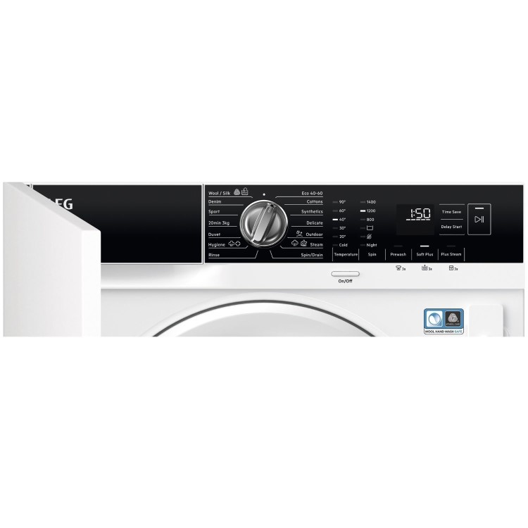 AEG 7000 Series ProSteam&reg; 7kg 1400rpm Integrated Washing Machine - White