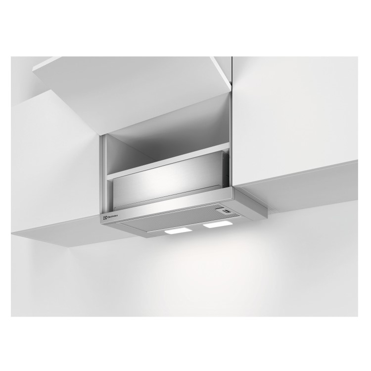 Electrolux 60cm Telescopic Cooker Hood - Stainless Steel