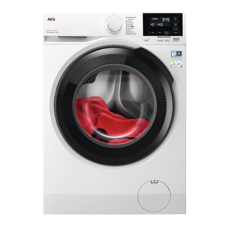 AEG 6000 Series ProSense&reg; 9kg 1400rpm Washing Machine - White