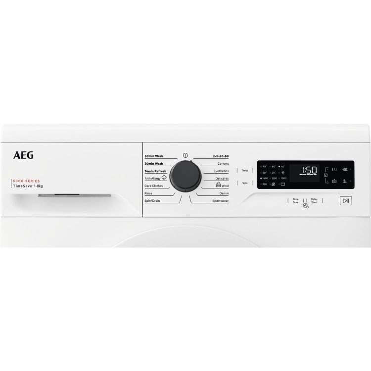 AEG 5000 Series 8kg 1400rpm Washing Machine - White