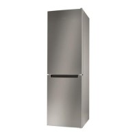 Refurbished Indesit LI8S2ES Freestanding 339 Litre 70/30 Fridge Freezer Silver