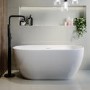 GRADE A2 - Freestanding Double Ended Bath 1400 x 750mm - Lisbon