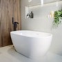 GRADE A2 - Freestanding Double Ended Bath 1400 x 750mm - Lisbon