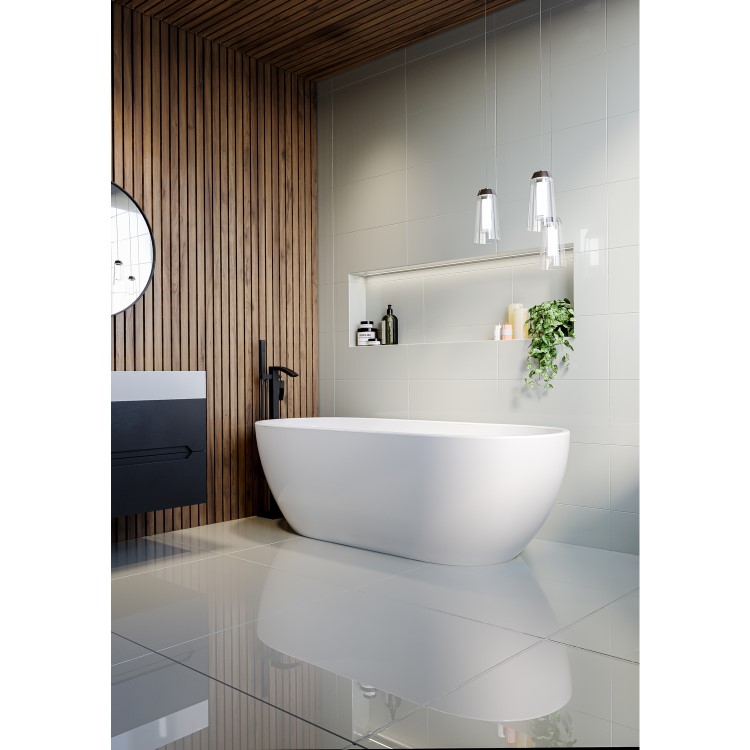 Freestanding Double Ended Bath 1800 x 750mm - Lisbon