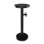 Black Round Bath Table 634mm - Lisbon