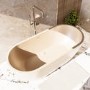 Matt Frappe Freestanding Double Ended Bath 1650 x 750mm - Lisbon