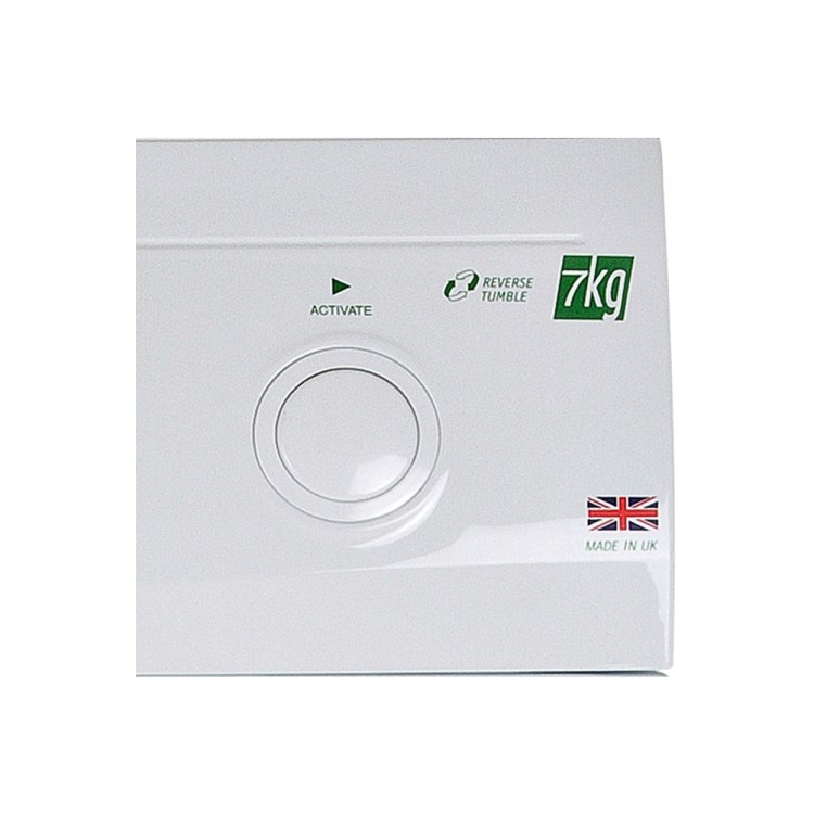 White Knight LPG86A 7kg Freestanding Sensing Vented LPG Gas Tumble Dryer With Reverse Tumble - White