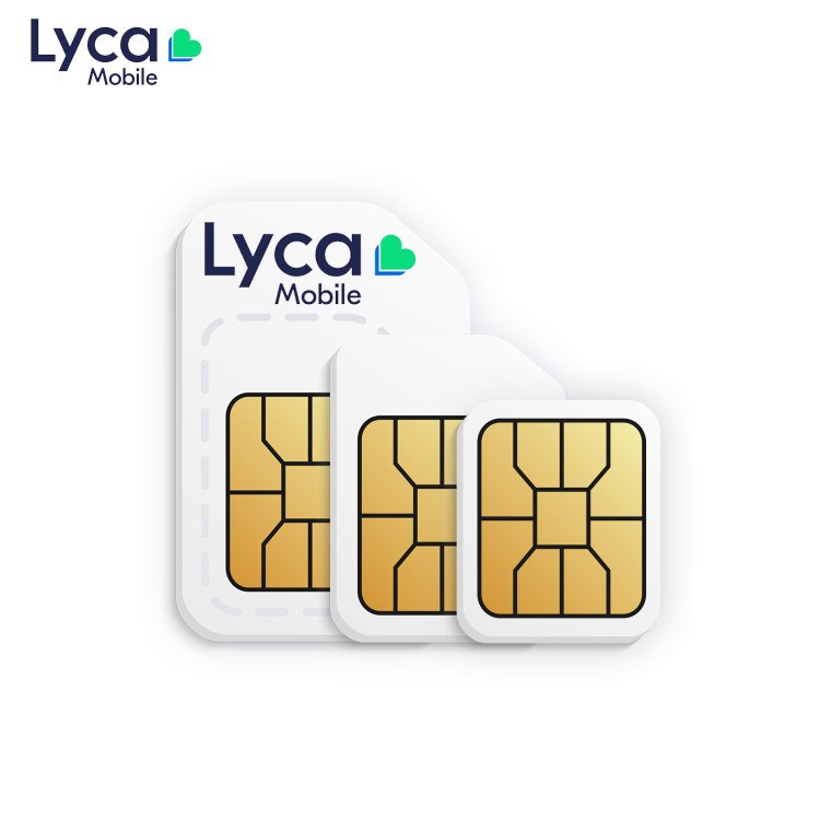 Lyca Pay As You Go Sim Card Trio 