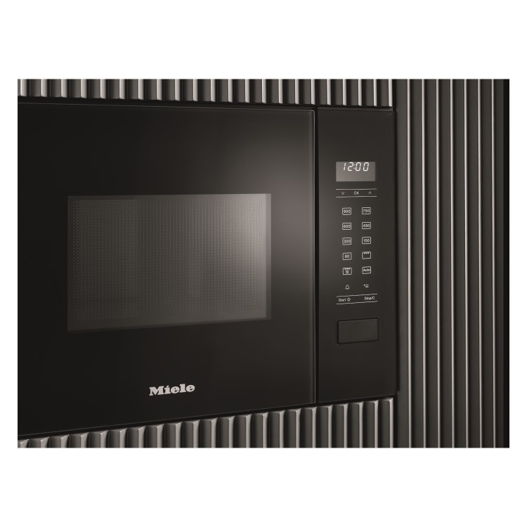 Miele Built-In Microwave with Grill - Black