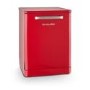 Montpellier Retro Freestanding Dishwasher - Red