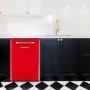 Montpellier Retro Freestanding Dishwasher - Red