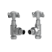 Maesta Chrome  Modern Manual Angled Valves pair