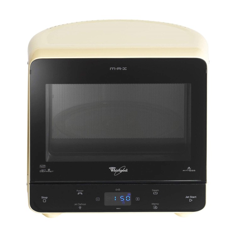 Whirlpool MAX35CRG Max 35 Microwave With Steam Function Cream