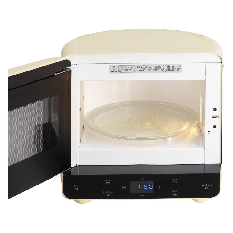 Whirlpool MAX35CRG Max 35 Microwave With Steam Function Cream