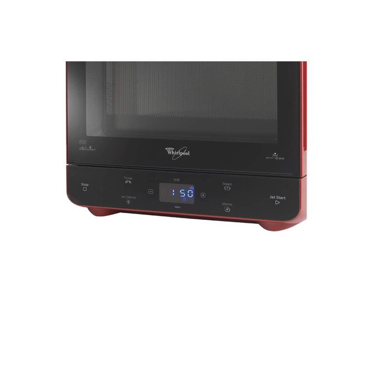 Whirlpool MAX35RD Max 35 Microwave With Steam Function Red