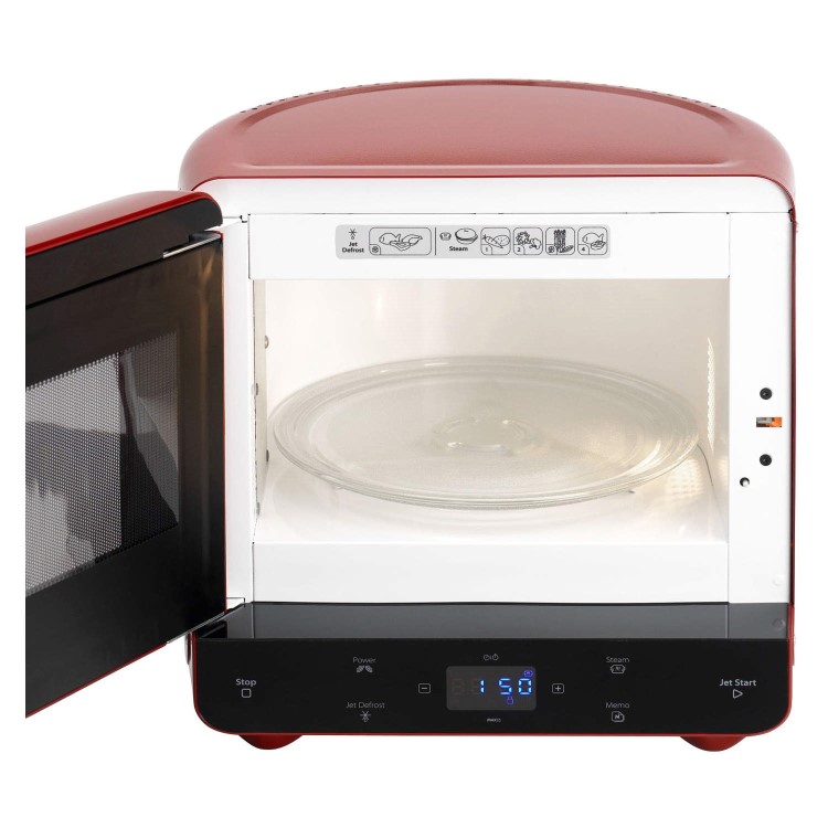 Whirlpool MAX35RD Max 35 Microwave With Steam Function Red