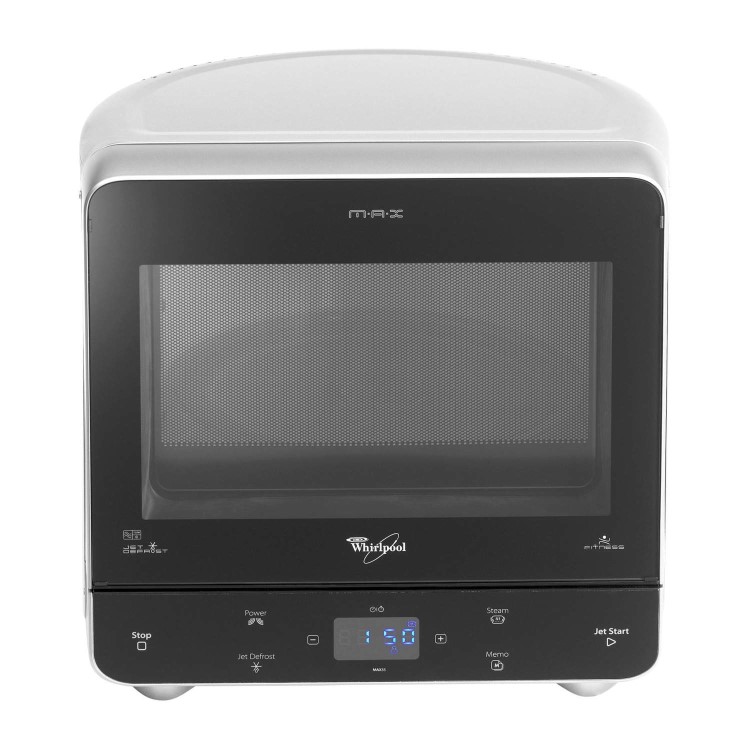 Whirlpool MAX35SL Max 35 Microwave With Steam Function Silver