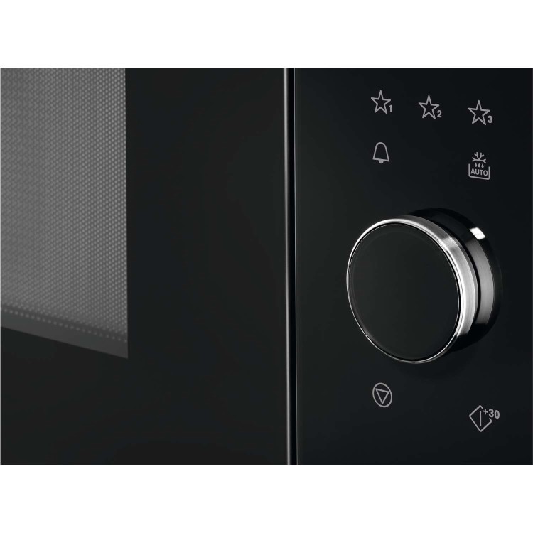 Refurbished AEG MBB1756SEM Built In 17L 800W Microwave Black With Antifingerprint Stainless Steel