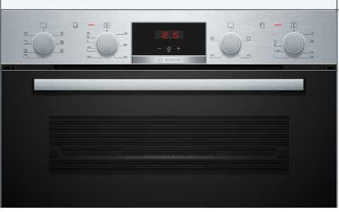 Bosch Series 4 Built-In Electric Double Oven - Stainless Steel