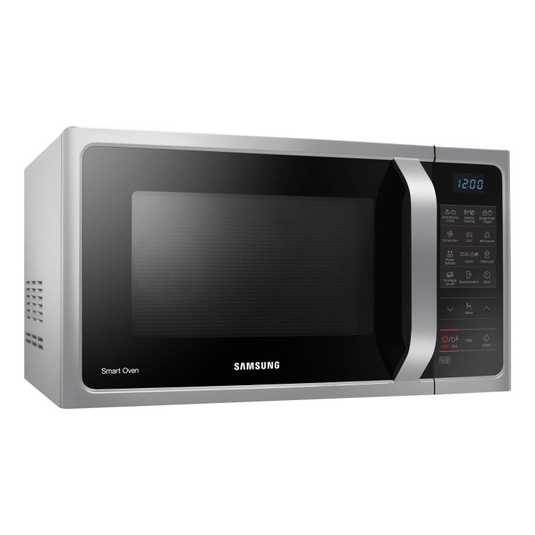 Refurbished Samsung MC28H5013AS 28L 900W Freestanding Combination Microwave Oven Silver