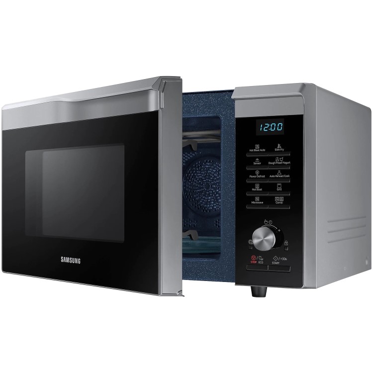 Refurbished Samsung MC28M6075CS 28L Easyview Combination Microwave with HotBlast Technology Silver