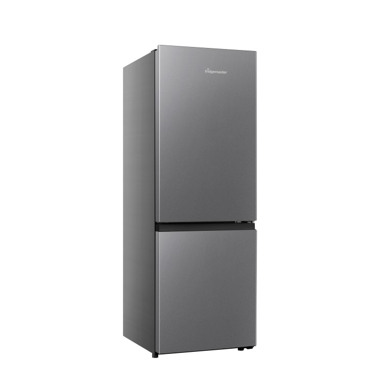 Refurbished Fridgemaster MC50165ES Freestanding 175 Litre 60/40 Fridge Freezer Silver