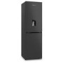 Fridgemaster 256 Litre 50/50 Freestanding Fridge Freezer - Black