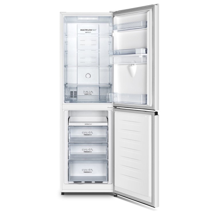 Fridgemaster 256 Litre 50/50 Freestanding Fridge Freezer - White