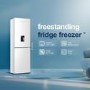 Fridgemaster 256 Litre 50/50 Freestanding Fridge Freezer - White