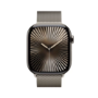 Apple Watch Series 10 GPS + Cellular 46mm Natural Titanium Case with Natural Milanese Loop - S/M