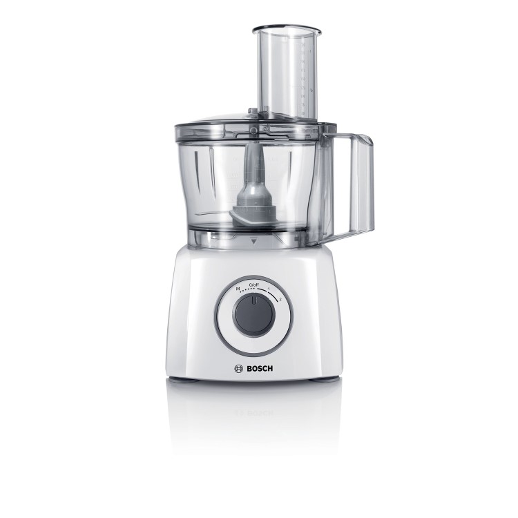 Bosch MultiTalent 3 700W Compact Food Processor - White