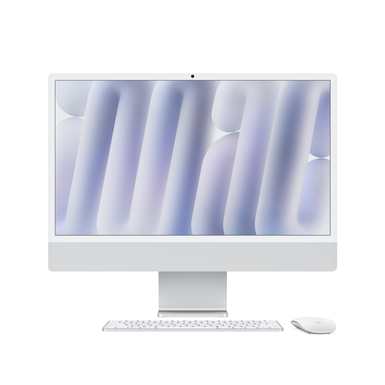 Apple iMac 2024 M4 10-Core 24GB 512GB SSD 24 Inch 4.5K All-in-One - Silver