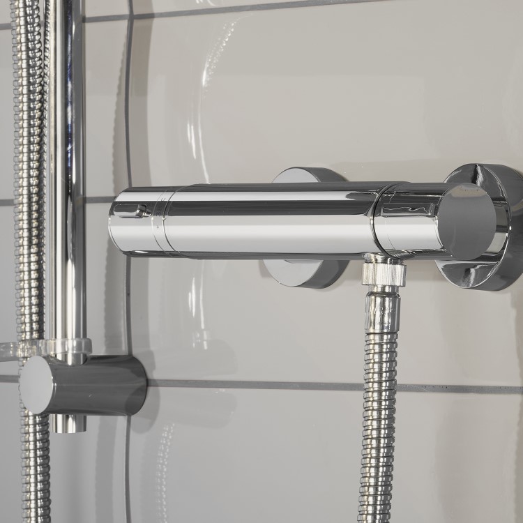 Aqualisa Midas 110 Thermostatic Bar Mixer Shower