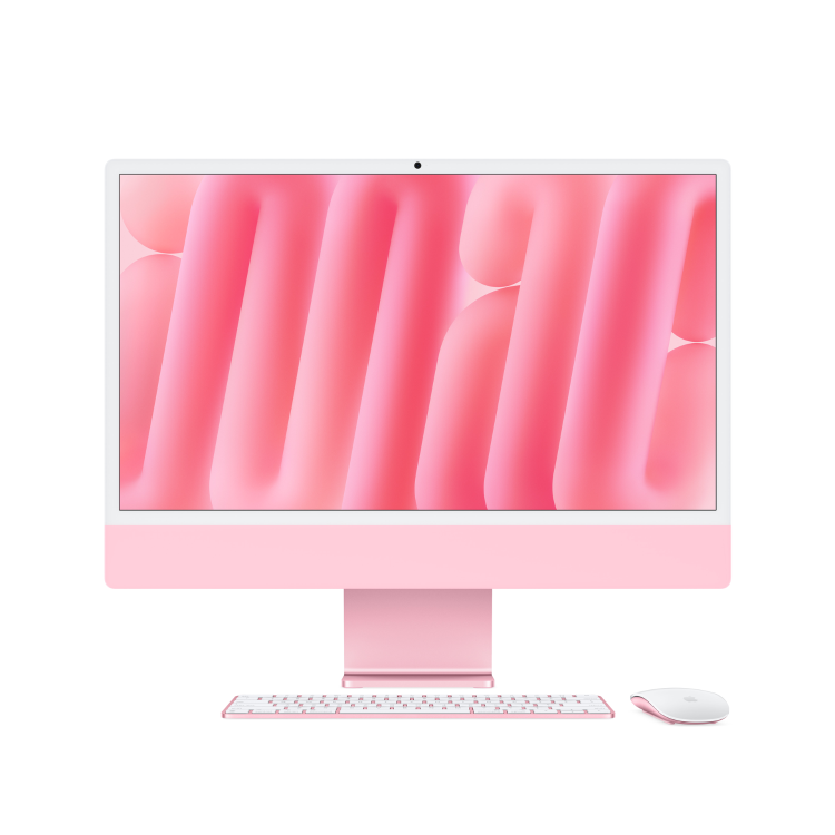 Apple iMac 2024 M4 10-Core 24GB 512GB SSD 24 Inch 4.5K All-in-One - Pink