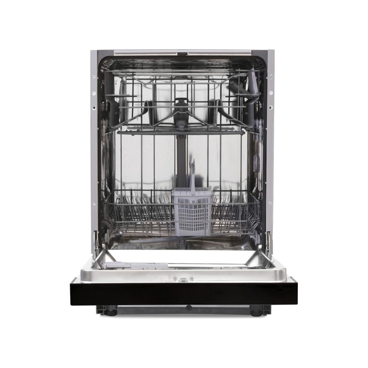 Montpellier MDI655 Semi Integrated Dishwasher - Black