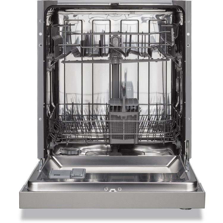 Montpellier MDI655 Semi Integrated Dishwasher - Silver