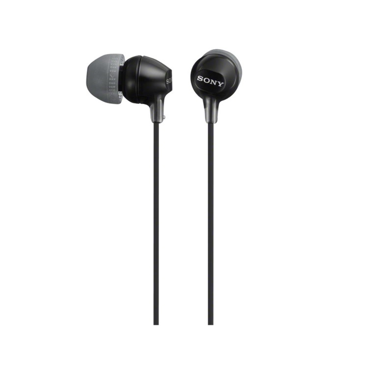 Sony MDR-EX15LP In-ear Wired Headphones No Mic Black