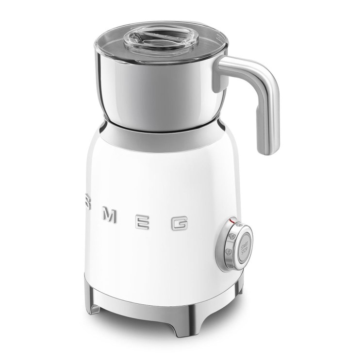 Smeg Retro Style Electric Milk Frother - White