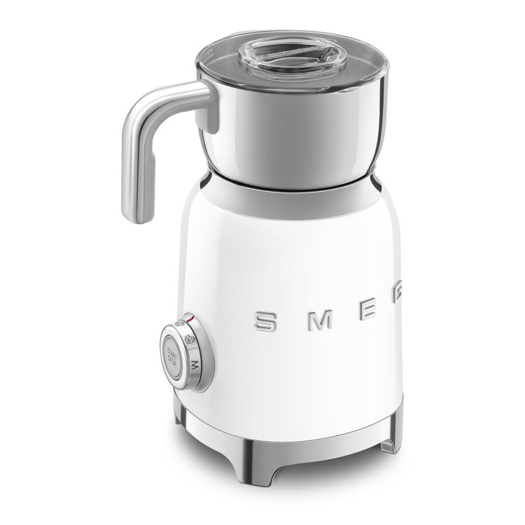 Smeg Retro Style Electric Milk Frother - White