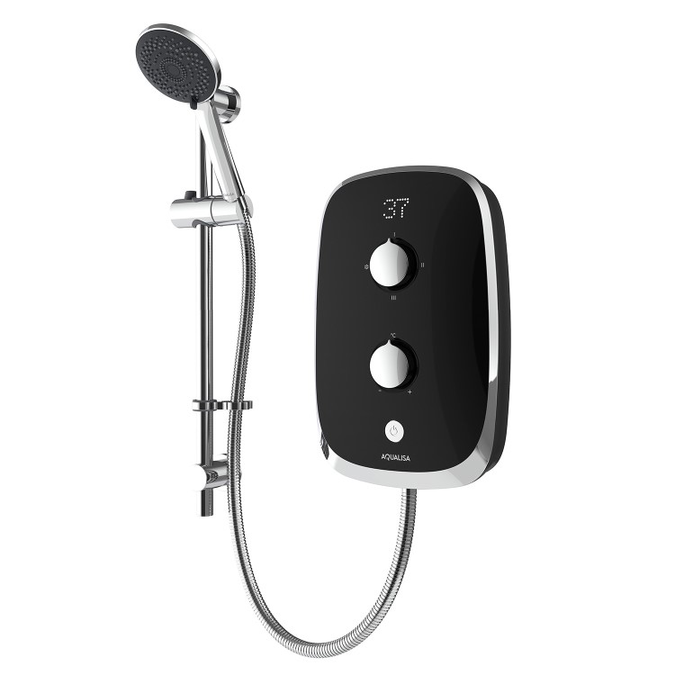 Aqualisa eMOTION 10.5kW Black Electric Shower