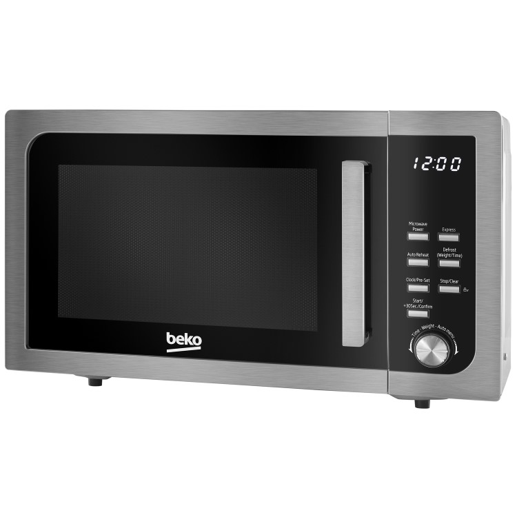 Beko MOF23110X 800W 23L Freestanding Microwave Oven - Stainless Steel