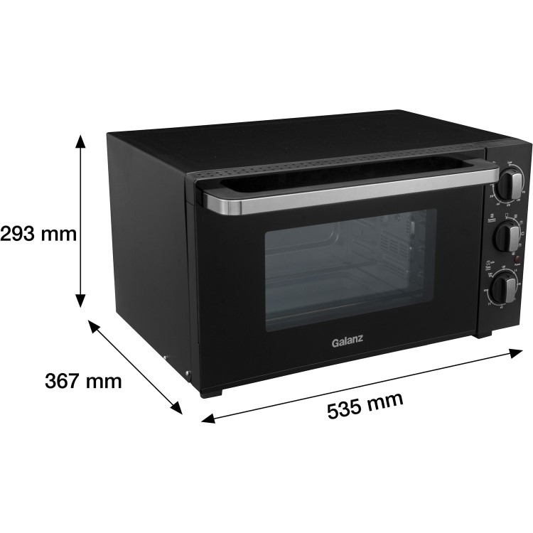 Galanz MOUK001B 30L Mini Oven - Black