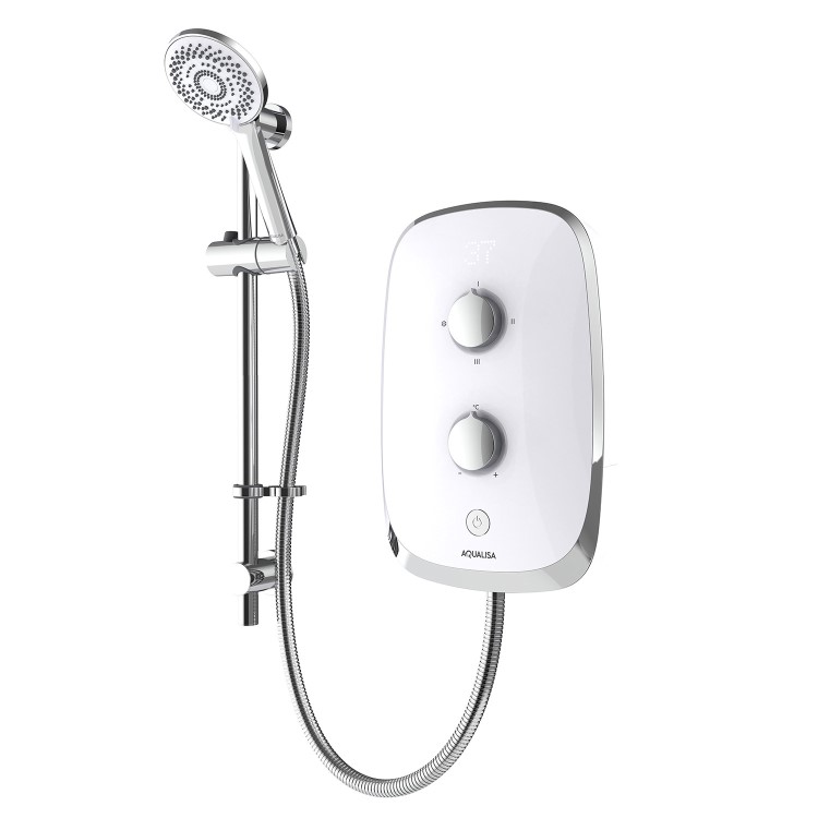 Aqualisa eMOTION Electric Shower - 10.5kw - Arctic White